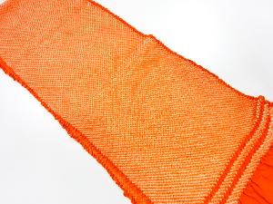 正絹　振袖用　絞り　帯揚げ